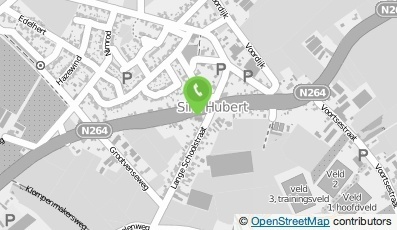 Bekijk kaart van Verlinden St Hubert in Sint Hubert