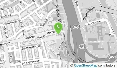 Bekijk kaart van Verhallen Clevers reclame internet in Rosmalen