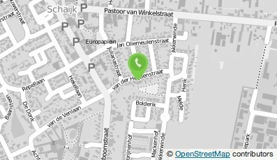 Bekijk kaart van Schildersbedrijf Rudie Geurts  in Schaijk