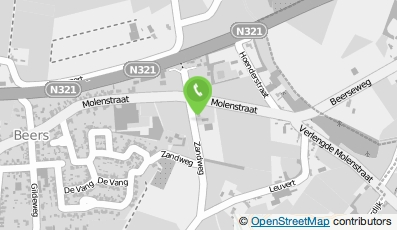 Bekijk kaart van Hoveniersbedrijf Wagemans in Beers (Noord-Brabant)