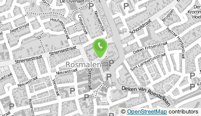 Bekijk kaart van Hanenberg ABC in Rosmalen