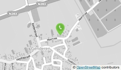 Bekijk kaart van Schaalje.nl  in Genderen