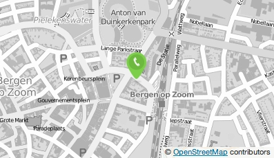 Bekijk kaart van Sama Sama in Bergen op Zoom