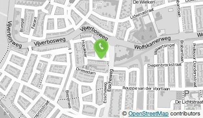 Bekijk kaart van Tegelzettersbedrijf Rien Brekelmans in Vught