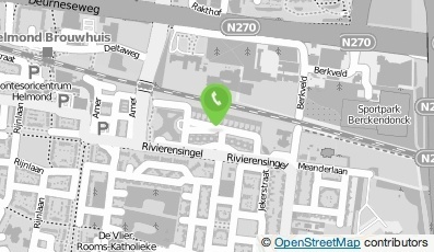Bekijk kaart van Leidekkersbedrijf Van de Kimmenade B.V. in Helmond
