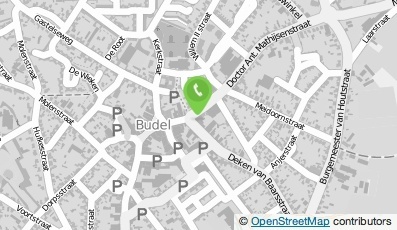 Bekijk kaart van Grandcafe 'De Bonte Os' in Budel