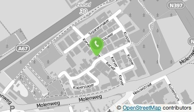 Bekijk kaart van Adviesbureau dakbedekkingen SJC Gielen in Eersel