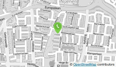 Bekijk kaart van Woningstichting Helpt Elkander in Nuenen