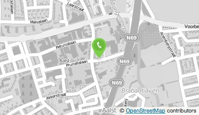 Bekijk kaart van Bedrijfswagens Van Hoof in Eindhoven