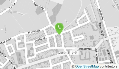 Bekijk kaart van Bouwbedrijf Gevers in Aarle-Rixtel