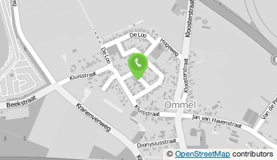 Bekijk kaart van Dameskapsalon Liesbeth in Ommel