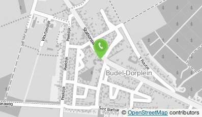 Bekijk kaart van Taxibedrijf Hompes in Budel-Dorplein
