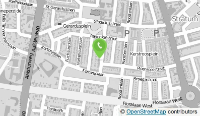 Bekijk kaart van Oscar de Witte in Eindhoven