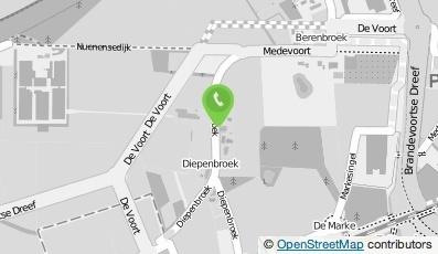Bekijk kaart van Bouwbedrijf Peter van den Heuvel B.V. in Helmond