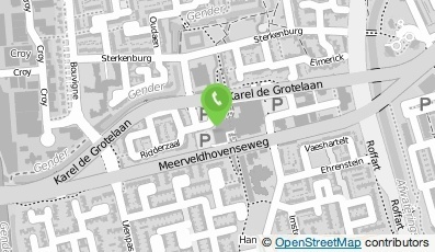 Bekijk kaart van Kapsalon Rosy en Karel  in Eindhoven