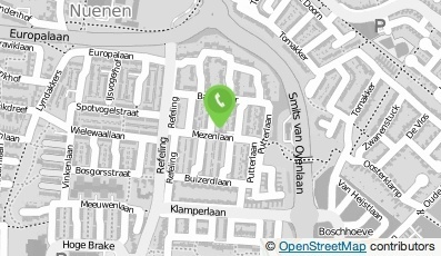 Bekijk kaart van E.M.A. Sanders  in Nuenen