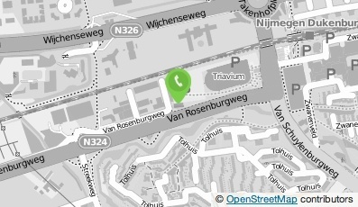 Bekijk kaart van Klimcentrum Nijmegen  in Beek en Donk
