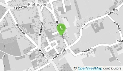 Bekijk kaart van Rietdekkersbedrijf Ad Sol  in Riethoven