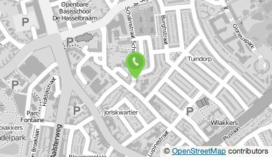 Bekijk kaart van Stratenmakersbedrijf Bouchée in Eindhoven