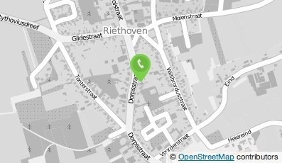 Bekijk kaart van Schildersbedrijf Hennie Hermans in Riethoven