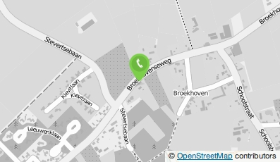 Bekijk kaart van Bouwmaatschappij Achel in Riethoven