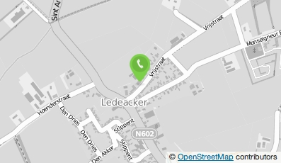 Bekijk kaart van Klusbedrijf Jo van Diessen in Ledeacker