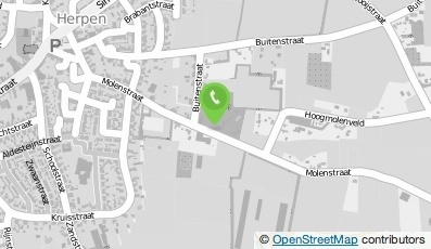 Bekijk kaart van Van der Sanden Stratenmakers- en Glaszettersbedrijf in Herpen