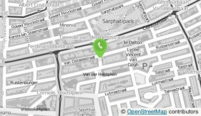 Bekijk kaart van Down Under Internet B.V.  in Amsterdam