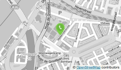 Bekijk kaart van Vinca Labruyère Tuinen in Dordrecht