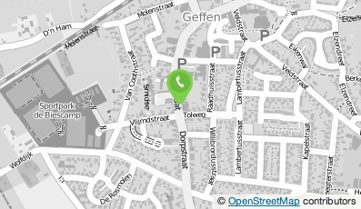 Bekijk kaart van Café-Zaal 't Haasje in Geffen