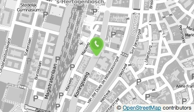 Bekijk kaart van Bright Property Management B.V. in Den Bosch