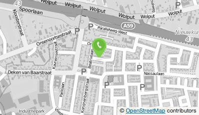Bekijk kaart van Schoonmaakbedrijf Van Uden in Vlijmen