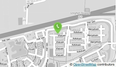 Bekijk kaart van Stukadoorsbedrijf Van Stiphout  in Veghel