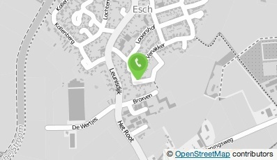 Bekijk kaart van PC Dumpwinkel  in Esch