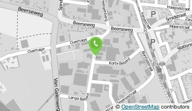 Bekijk kaart van Autobedrijf Cor Beelen in Cuijk