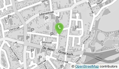 Bekijk kaart van Hoveniersbedrijf 't Groene Hart in Vlijmen