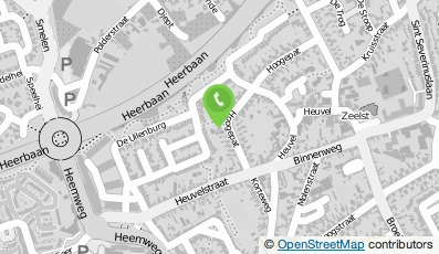 Bekijk kaart van Van der Velden Bouw & Onderhoud in Hoogeloon