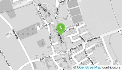 Bekijk kaart van Geweien & Hoorns in Sambeek