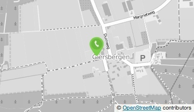 Bekijk kaart van Pensionstal Giersbergen in Drunen