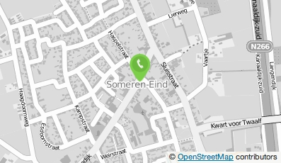 Bekijk kaart van Cafetaria Perwilly in Someren