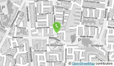 Bekijk kaart van Fysiotherapie en Fitness Kemps in Nuenen