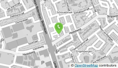 Bekijk kaart van Klussenbedrijf W. Sweegers in Eindhoven