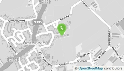 Bekijk kaart van Wim van den Bosch Klusbedrijf  in Oost West en Middelbeers
