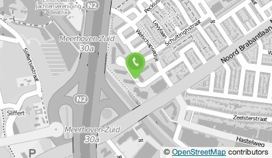 Bekijk kaart van Projectbureau Beroepsonderwijs Bedrijfsleven B.V. in Veldhoven
