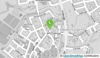 Bekijk kaart van omwenteling  in Sint-Oedenrode