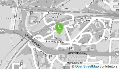 Bekijk kaart van Hans Peters Media B.V. in Utrecht