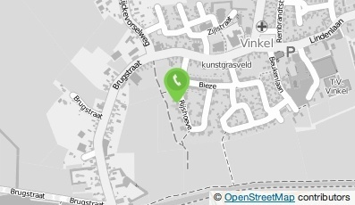 Bekijk kaart van Knip-Inn  in Vinkel