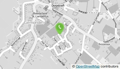 Bekijk kaart van Timmerbedrijf Toon van der Steen in Gemonde