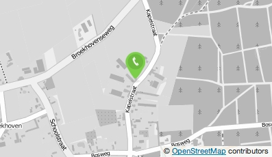 Bekijk kaart van Boomkwekerij 't Palmke in Riethoven