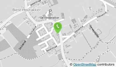Bekijk kaart van Klusbedrijf van Beurden in Biest-Houtakker